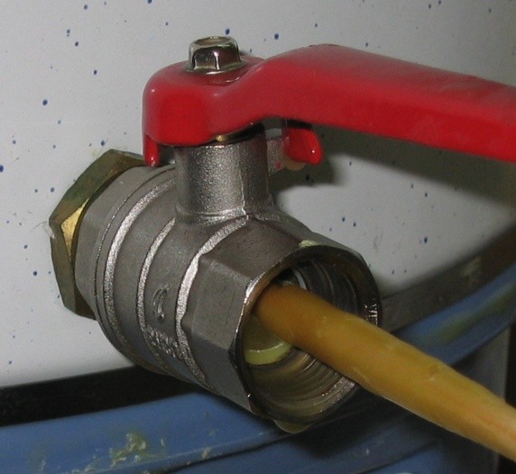 Wachsschmelzkessel aus Glühweinkessel bild11