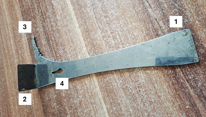 Stockmeißel stockmeissel beschriftet